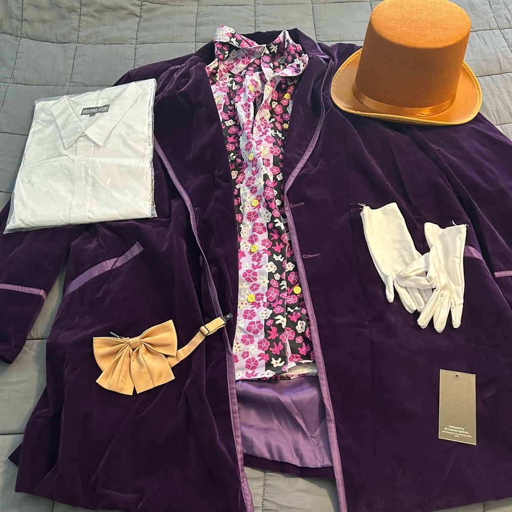Men’ Willy Wonka Costume